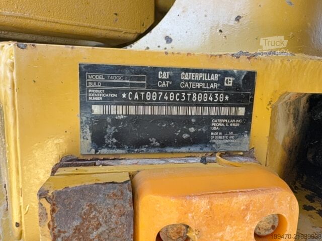 Gelede dumper Caterpillar 740 GC