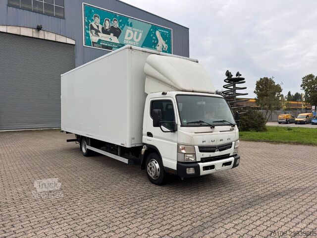 Skåpbil FUSO Canter 7C15 Koffer mit Ladebordwand
