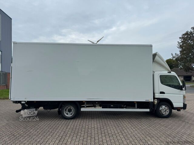 Skåpbil FUSO Canter 7C15 Koffer mit Ladebordwand