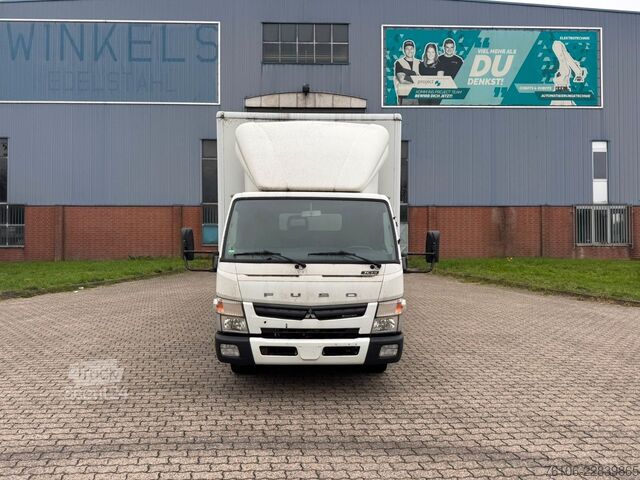 Skåpbil FUSO Canter 7C15 Koffer mit Ladebordwand