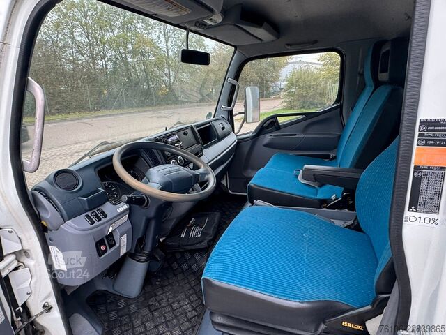 Skåpbil FUSO Canter 7C15 Koffer mit Ladebordwand