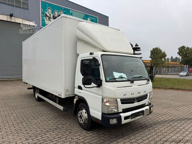 Skåpbil FUSO Canter 7C15 Koffer mit Ladebordwand