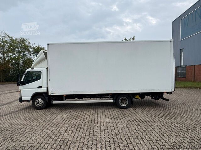 Skåpbil FUSO Canter 7C15 Koffer mit Ladebordwand