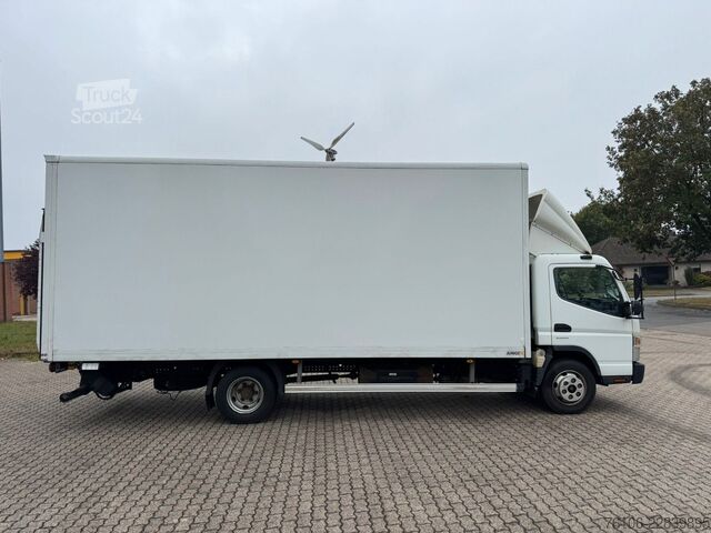 Skåpbil FUSO Canter 7C15 Koffer mit Ladebordwand