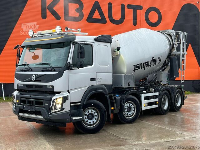 Mélangeur Volvo FMX 500 8x4 SARAKA HR-11 / 10 m3 + CHUTE 10 m /...
