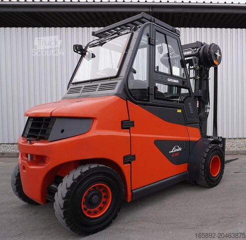 Vorkheftruck Linde E 80/600 1279