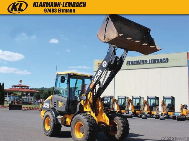 Excavadora de ruedas JCB 406