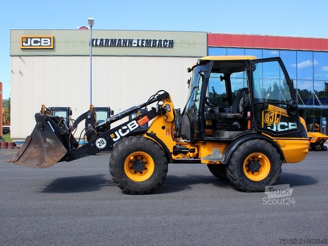 Excavadora de ruedas JCB 406