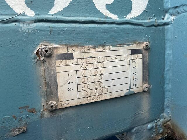 Причіп-платформа Haan OPL45 Heavy Duty (45Ton) / Rungen-Potholes / NL...