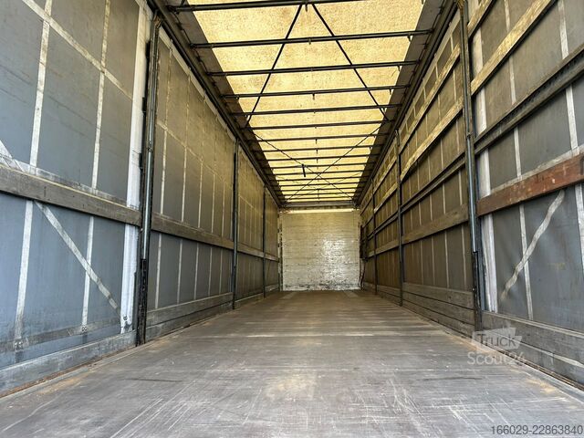 Öppen semitrailer med kapell SCHMITZ CARGOBULL SCS 24/L-13 Schiebeplanen Auflieger