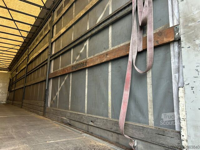 Öppen semitrailer med kapell SCHMITZ CARGOBULL SCS 24/L-13 Schiebeplanen Auflieger