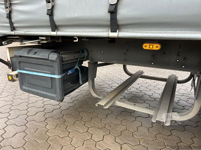 Öppen semitrailer med kapell SCHMITZ CARGOBULL SCS 24/L-13 Schiebeplanen Auflieger