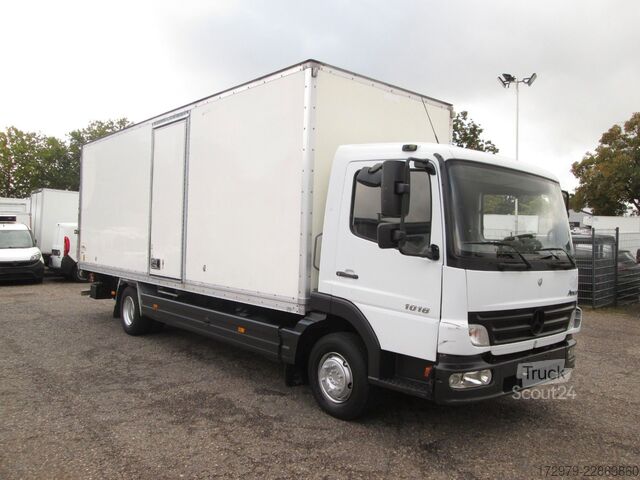 Camion caisson MERCEDES-BENZ Atego 1018*Maxi-Koffer 6.97m*LBW*Klima*98117Km*