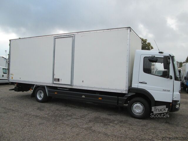 Camion caisson MERCEDES-BENZ Atego 1018*Maxi-Koffer 6.97m*LBW*Klima*98117Km*