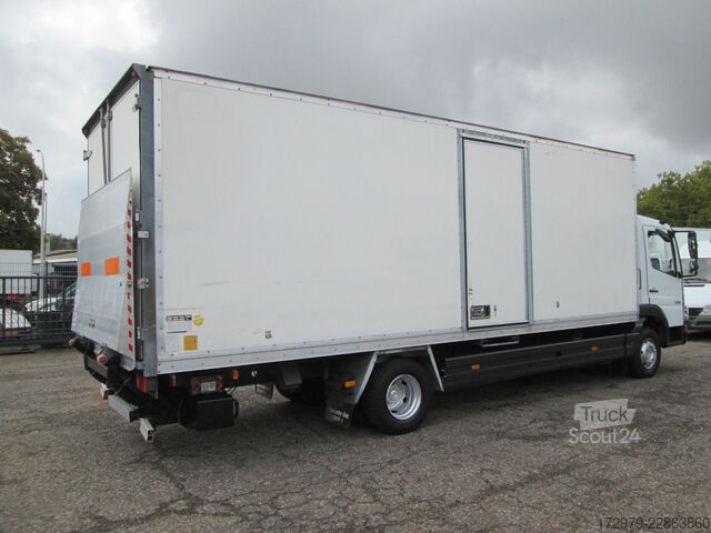 Camion caisson MERCEDES-BENZ Atego 1018*Maxi-Koffer 6.97m*LBW*Klima*98117Km*