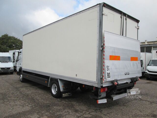 Camion caisson MERCEDES-BENZ Atego 1018*Maxi-Koffer 6.97m*LBW*Klima*98117Km*