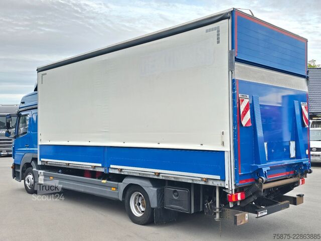 Plattewagen met zeil MERCEDES-BENZ Atego 1223 EURO 6 D *Klima*Standheiz.*LBW 1.5 to