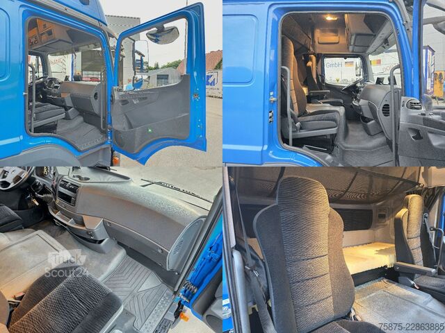 Plattewagen met zeil MERCEDES-BENZ Atego 1223 EURO 6 D *Klima*Standheiz.*LBW 1.5 to