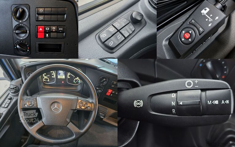 Plattewagen met zeil MERCEDES-BENZ Atego 1223 EURO 6 D *Klima*Standheiz.*LBW 1.5 to