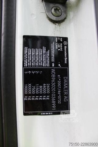 Jäähdytysrekka MERCEDES-BENZ 2545 6x2 LL - KOMBI Komplettzug - Nr.: 991