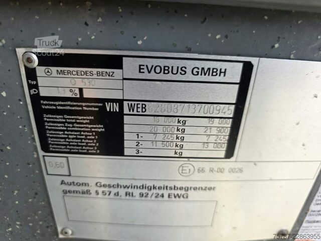 Şehirlerarası otobüs MERCEDES-BENZ Citaro 0530 Ü A26, Vollklima, 41+44+1,Euro 5 EEV