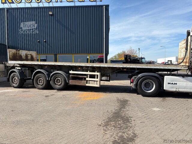 Platform römorku SYSTEM TRAILER LPRS24 3X AXLES STEERING + HEAVY DUTY + SAF AXLE