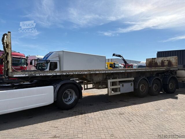 Platform römorku SYSTEM TRAILER LPRS24 3X AXLES STEERING + HEAVY DUTY + SAF AXLE