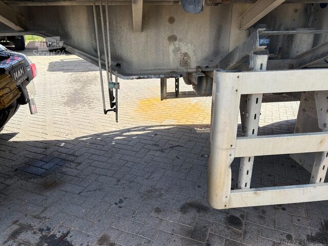 Platform römorku SYSTEM TRAILER LPRS24 3X AXLES STEERING + HEAVY DUTY + SAF AXLE