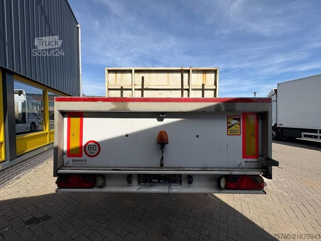 Platform römorku SYSTEM TRAILER LPRS24 3X AXLES STEERING + HEAVY DUTY + SAF AXLE