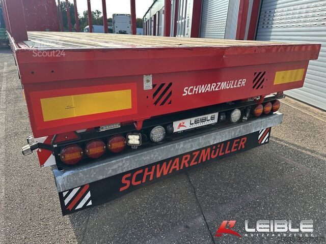 Munkaállvány félpótkocsi SCHWARZMÜLLER S1*Holzrungen & Plattform*Liftachse*SAF-Achsen*