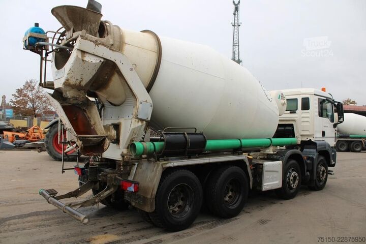 Автобетоносмеситель MAN TGS 32.420 8x4 BB - STETTER 9 m³ - Nr.: 600