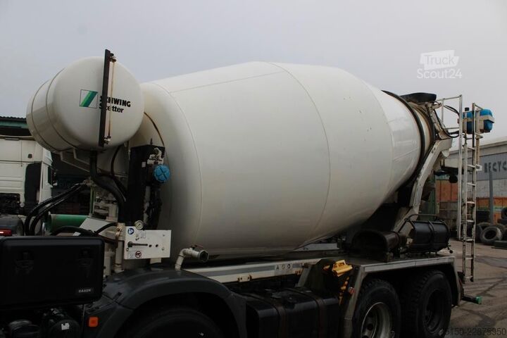 Автобетоносмеситель MAN TGS 32.420 8x4 BB - STETTER 9 m³ - Nr.: 600