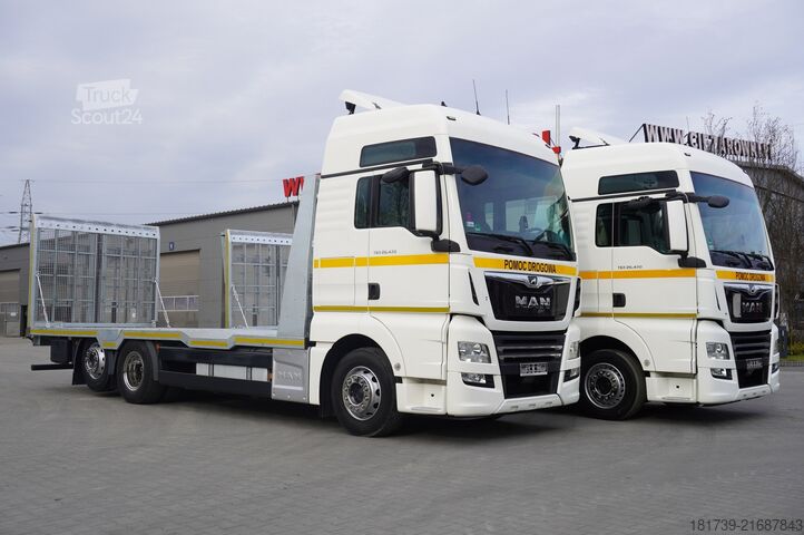Camion macara MAN TGX 26.470 tow truck / NEW galvanized pl