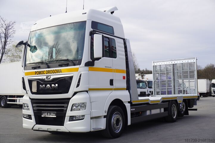 Camion macara MAN TGX 26.470 tow truck / NEW galvanized pl
