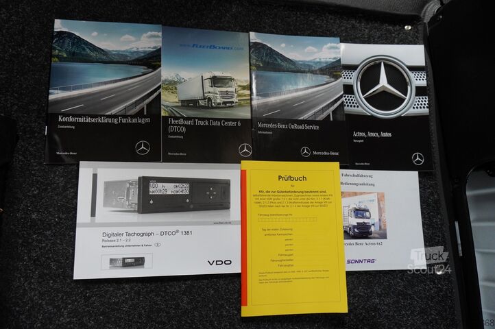 BDF / pentru cursuri de conducere Mercedes-Benz Actros 2540 6x2/ 10 tho. km!!! / 5 seats