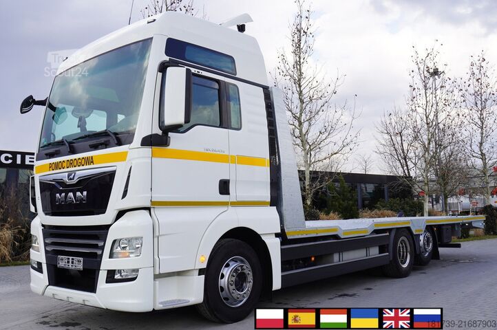 Camion macara MAN TGX 26.470 tow truck / NEW galvanized