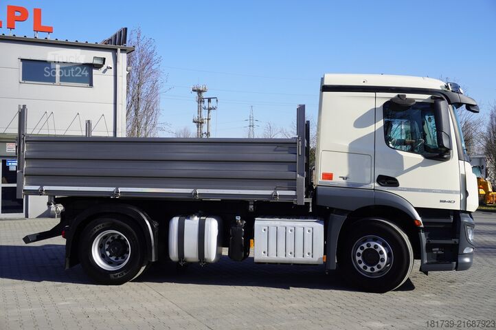 Basculantă Mercedes-Benz Actros 1840 / New 3-side tipper 10 EPAL