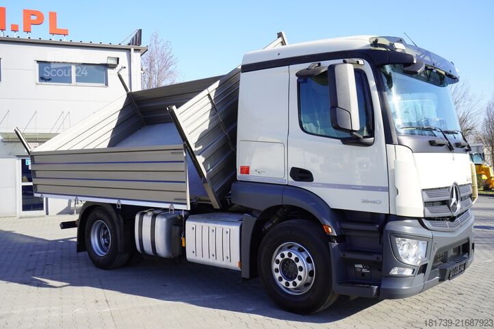 Basculantă Mercedes-Benz Actros 1840 / New 3-side tipper 10 EPAL