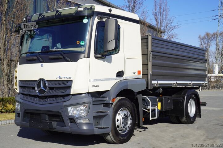 Basculantă Mercedes-Benz Actros 1840 / New 3-side tipper 10 EPAL