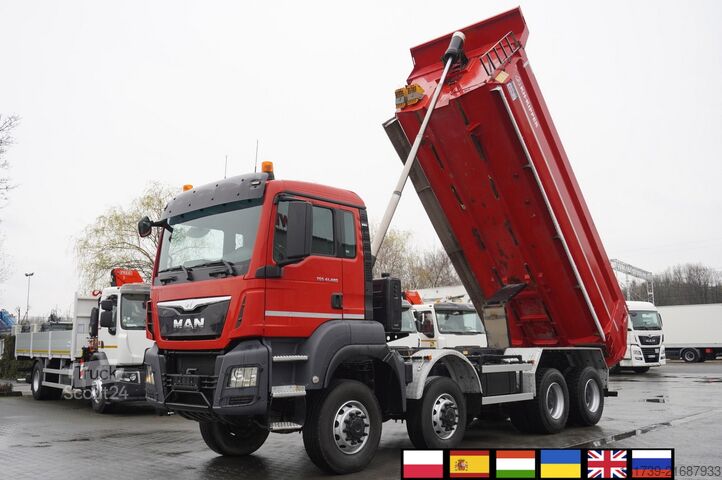 Basculantă MAN TGS 41.480 8x8 E6 / KH-Kipper tipper