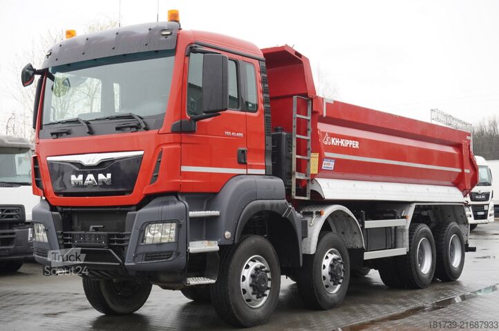 Basculantă MAN TGS 41.480 8x8 E6 / KH-Kipper tipper