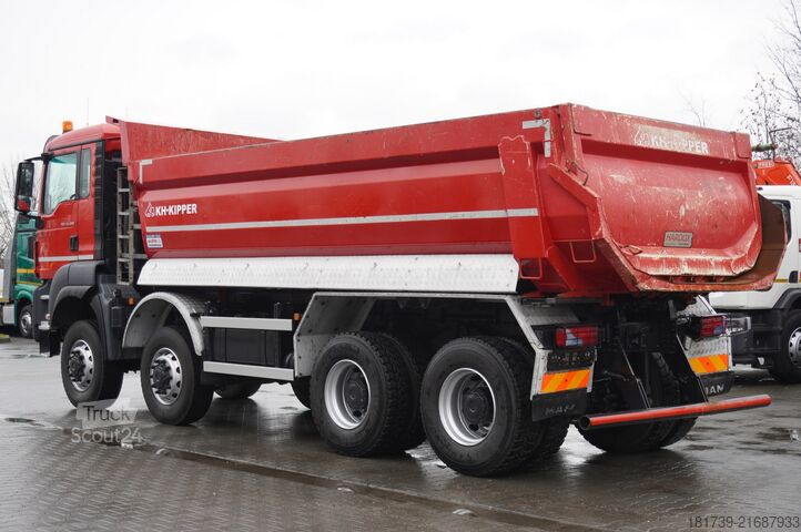 Basculantă MAN TGS 41.480 8x8 E6 / KH-Kipper tipper