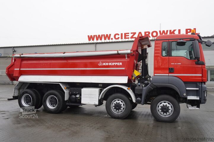 Basculantă MAN TGS 41.480 8x8 E6 / KH-Kipper tipper