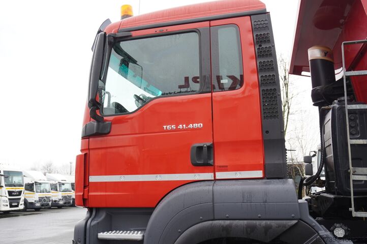 Basculantă MAN TGS 41.480 8x8 E6 / KH-Kipper tipper