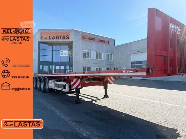 Plataforma remolque Kel-Berg Heavy-duty / Schwerlastauflieger / sværlast