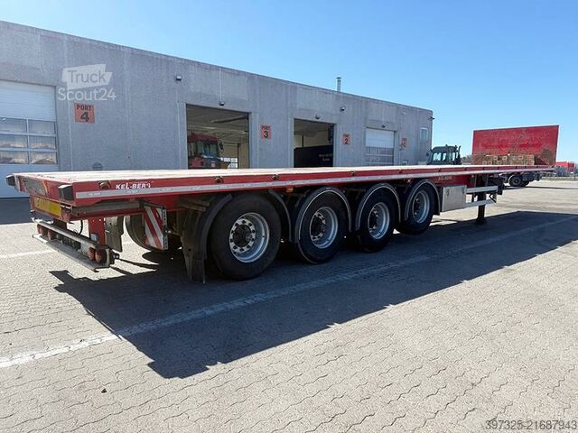 Plataforma remolque Kel-Berg Heavy-duty / Schwerlastauflieger / sværlast