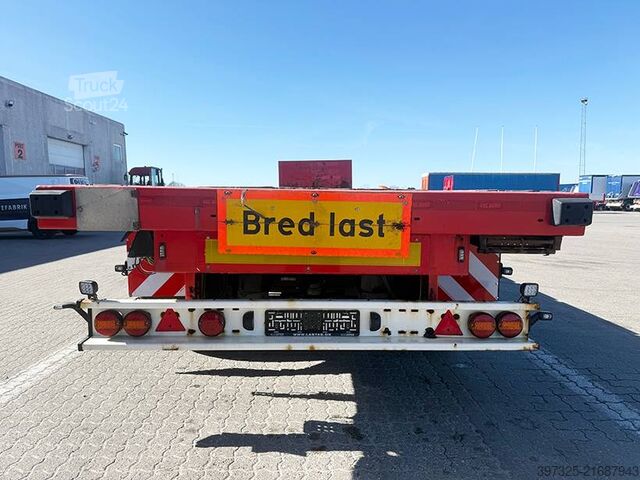 Plataforma remolque Kel-Berg Heavy-duty / Schwerlastauflieger / sværlast