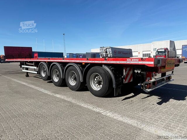 Plataforma remolque Kel-Berg Heavy-duty / Schwerlastauflieger / sværlast