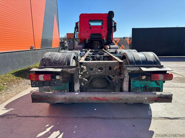 Važiuoklės kabina Mercedes-Benz Arocs 4142 8x4 PTO / FULL STEEL / CHASSIS L=735...