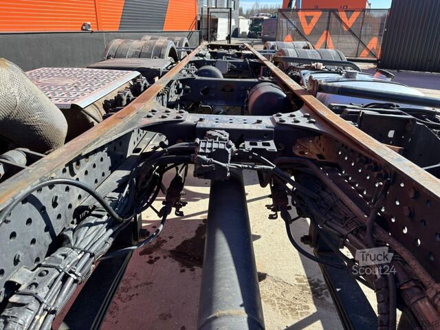 Važiuoklės kabina Mercedes-Benz Arocs 4142 8x4 PTO / FULL STEEL / CHASSIS L=735...